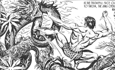 Burne Hogarth ~ Jungle Tales of Tarzan