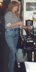 Donna, the barmaid from all sides