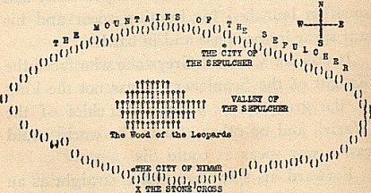 MAP OF THE VALLEY OF THE SEPULCHER