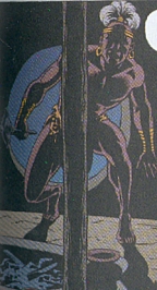 Mugambi from Jewels of Opar: art by Russ Manning