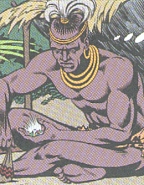 Mugambi from Jewels of Opar: art by Russ Manning