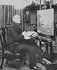 Howard Pyle in the Studio