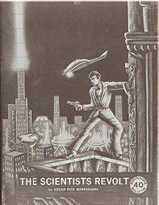 Herb Arnold: Scientists Revolt - Julian S. Krupa pulp interiors