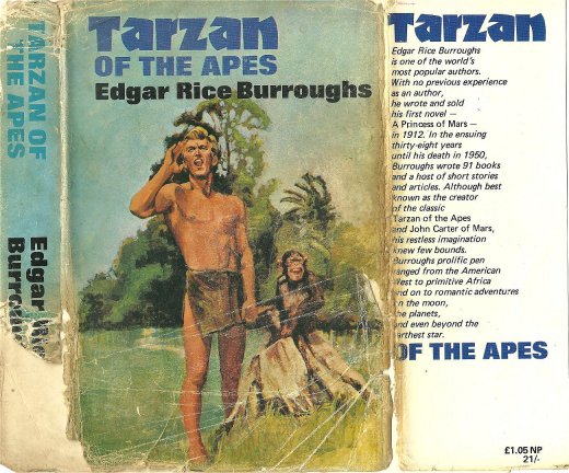 Tarzan of the Apes - Howard Baker Books UK ~ Denny Miller painting on cover