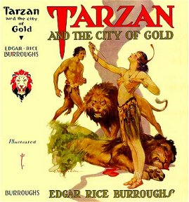J. Allen St. John: Tarzan and the City of Gold - 5 b/w interior plates