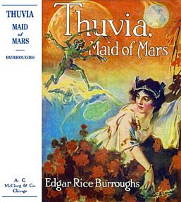 P. J. Monahan dj: Thuvia, Maid of Mars - 10 sepia interiors by St. John