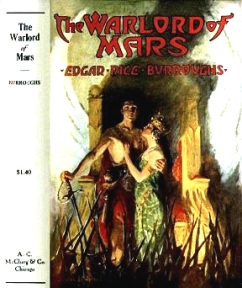 Warlord of Mars cover by J. Allen St. John