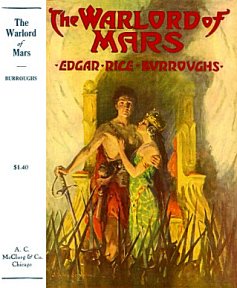 J. Allen St. John: Warlord of Mars - sepia FP duplicates cover