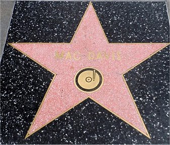Mac's Star on Hollywood Boulevard
