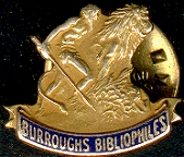 Burroughs Bibliophiles Pin (old)