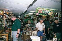 14. Look towards the entrance of Mike's bookroom.  (Don McComb to left - Tony Menagazzo is in shorts to the right and Fred Causy far right.)