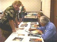 JoN at the Boris and Julie signing table