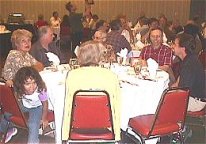 Kathy and granddaughter, Ahkira at banquet