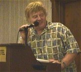 JoN accepting Achievement Award