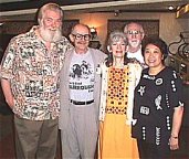 Denny Miller ~ Huck and Vic ~ Bob Hyde ~ Dejah after breakfast