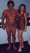 Steve and Lydie in costume