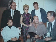 Bob Hyde with the John Coleman Burroughs Family