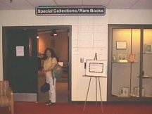 Sue-On Entering the Rare Books Rooms and ERB Collection