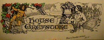 House of Greystoke Logo partially coloured