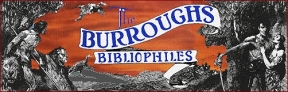 The Burroughs Bibliophiles Banner/Logo