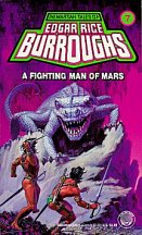 A Fighting Man of Mars ~ Michael Whelan art: Del Rey 1979