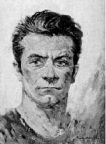 Frank Frazetta self-portrait