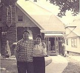 Vernell and Rita at the House of Greystoke in the '60s