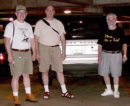 Mangani gather around Tarzan's Range Rover
