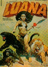 Luana art by Frank Frazetta