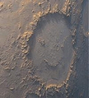 Barsoom Happy Face Crater