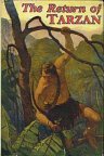 The Return of Tarzan first edition dust jacket