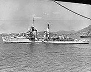 USS Shaw entering Rio de Janeiro harbor, during the late '30s