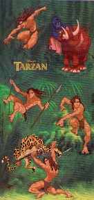 Disney Tarzan Trading Stamp
