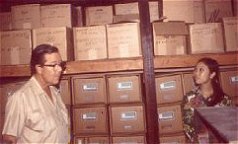 Hully and Sue-On in the ERB warehouse