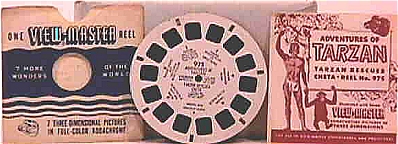 View Master Reel and booklet: Tarzan Rescues Cheta