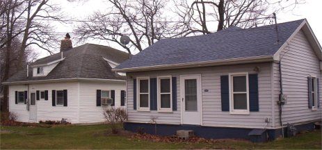 2.  Branch Cottage to the left and ERB's 1917 summer rental on the right.