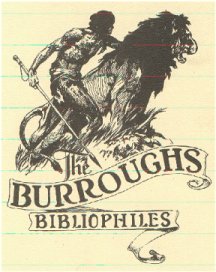 Burroughs Bibliophiles - Tarzan and the Golden Lion Logo - J. Allen St. John