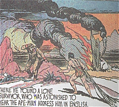 A panel from Hogarth's Sunday page (#594 for July 26, 1942)