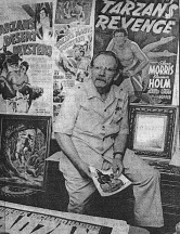 Dr. Darrell C. Richardson with part of his collection