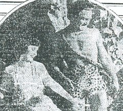 Ethel Dwyer and Ronald Adair: Stage Jane and Tarzan