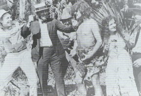 ERB  with P. Dempsey Tabler on the set