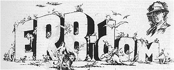 ERBdom logo: Caz's award-winning ERB fanzine