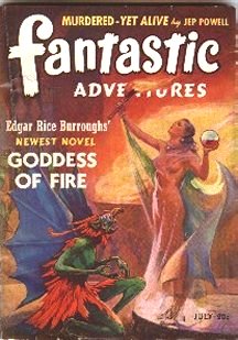 Fantastic Adventures: July 1941 - Goddess of Fire