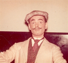 George at New York City Center Opera April, 1962 in Gerald Moore's The Ballad of Baby Doe (age 30)