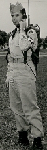 George on field assignment for the AFRS ~ Ft. Dix, NJ ~ 1952