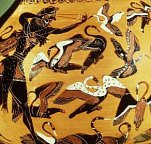 Hercules and the Stymphalian birds