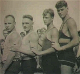 Lou Toliver (Wrestler), Adam Weissmuller (Wrestler/Promoter), Peter Weissmuller, Johnny