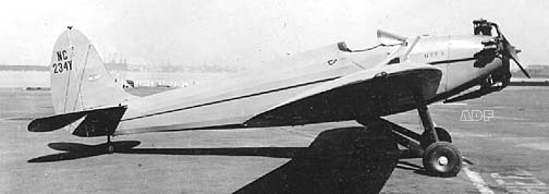 Kinner Security Low Wing Monoplane