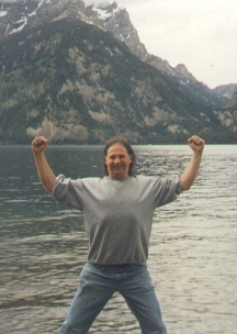 Laurence Conquers the Tetons