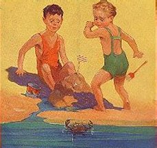 Child Life Magazine Aug. 1937, published by Rand McNally & Co.